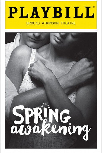 Póster de Spring Awakening Deaf West Broadway Revival
