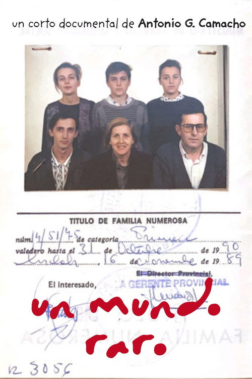 Póster de Un mundo raro