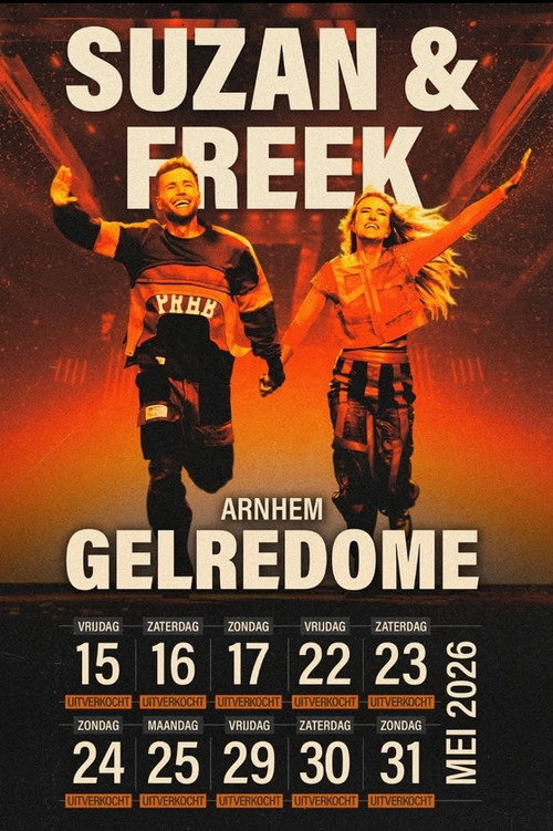 Póster de Suzan & Freek Live in Gelredome
