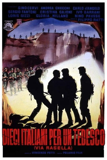 Póster de Dieci italiani per un tedesco