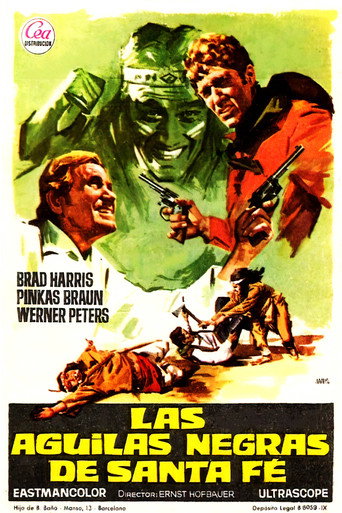 Póster de Die schwarzen Adler von Santa Fe