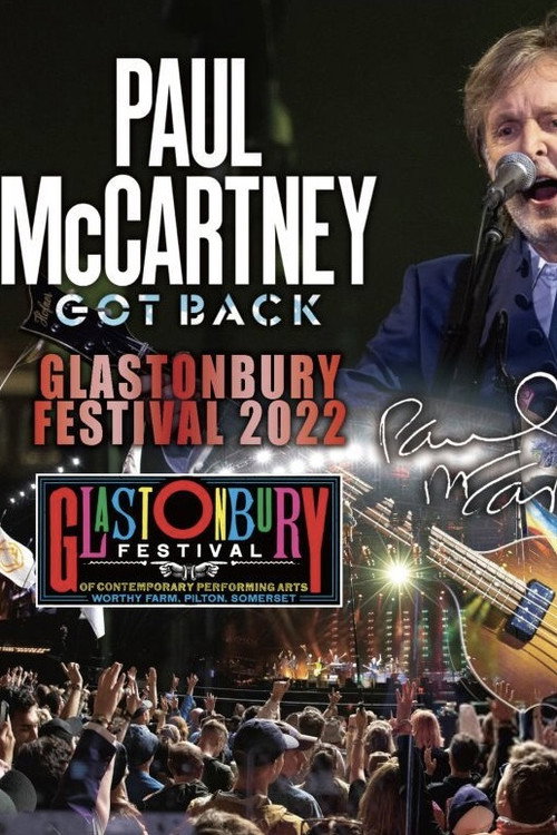 Póster de Paul McCartney at Glastonbury Festival