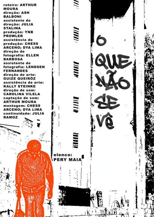 Póster de O que não se vê