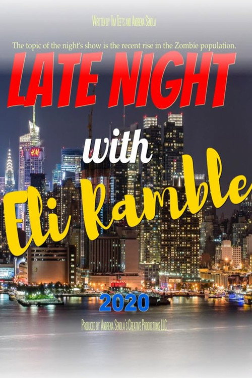 Póster de Late Night With Eli Ramble