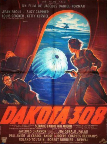 Póster de L'Étrange Aventure du Dakota 308