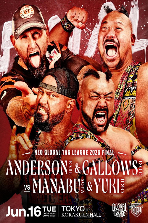 Póster de NOAH Neo Global Tag League 2026 ~ Day 12