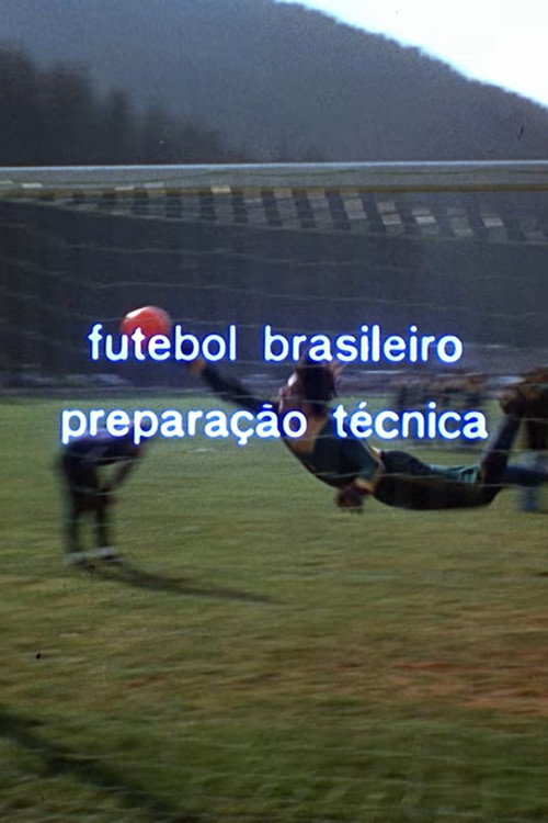 Póster de Futebol Brasileiro Preparação Técnica