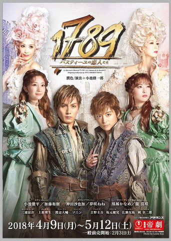Póster de 1789　－バスティーユの恋人たち－