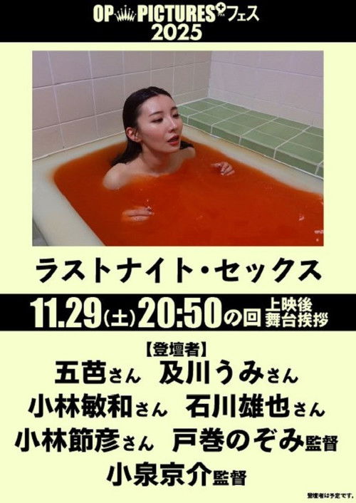 Póster de ラストナイト・セックス