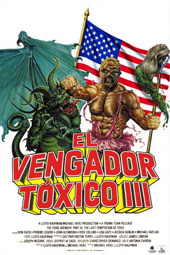 Póster de The Toxic Avenger Part III: The Last Temptation of Toxie