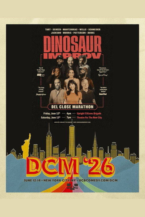 Póster de Dinosaur Improv: DCM '26