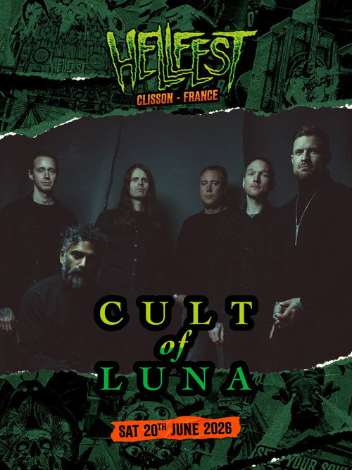 Póster de Cult of Luna - Hellfest 2026