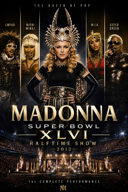 Póster de Madonna - Super Bowl XLVI halftime show