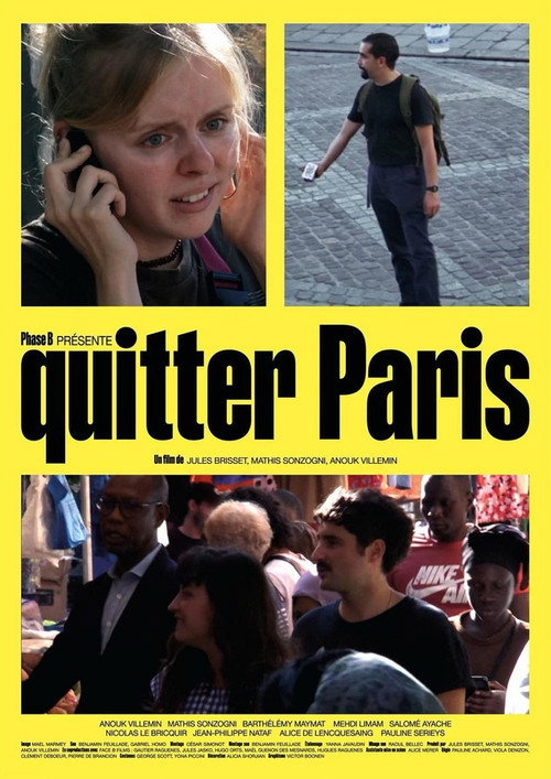 Póster de Quitter Paris