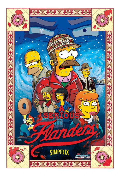Póster de The Simpsons: A Serious Flanders