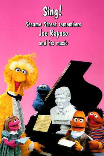 Póster de Sing! Sesame Street Remembers Joe Raposo and His Music