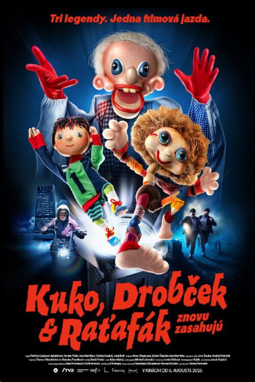 Póster de Kuko, Drobček & Raťafák znovu zasahujú