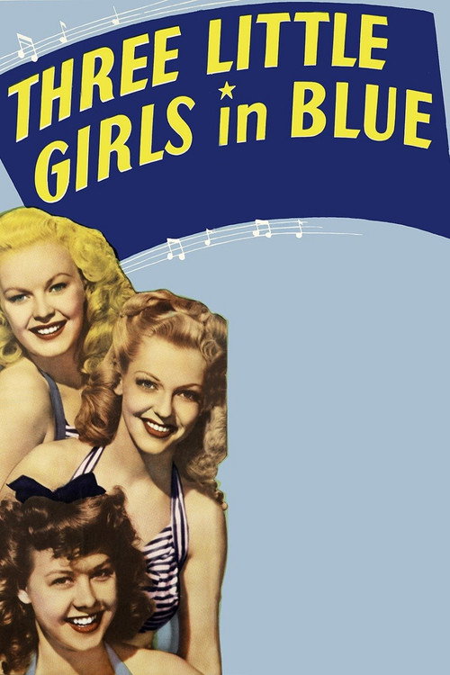 Póster de Three Little Girls in Blue