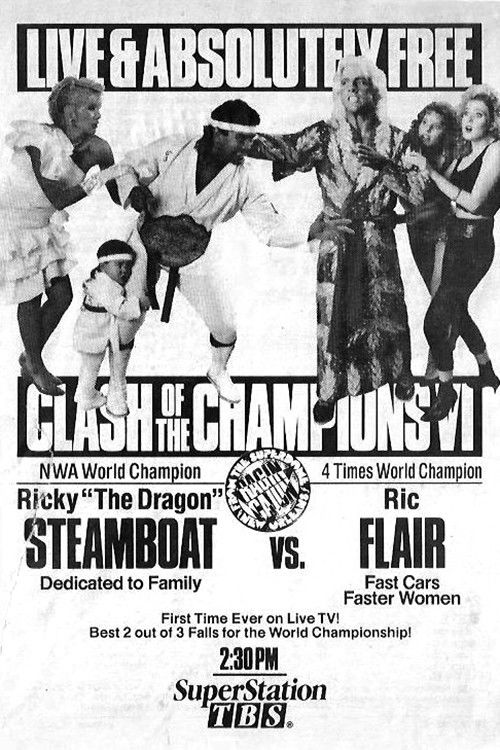 Póster de NWA Clash of The Champions VI: Ragin' Cajun