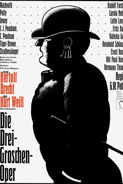 Póster de Die Dreigroschenoper