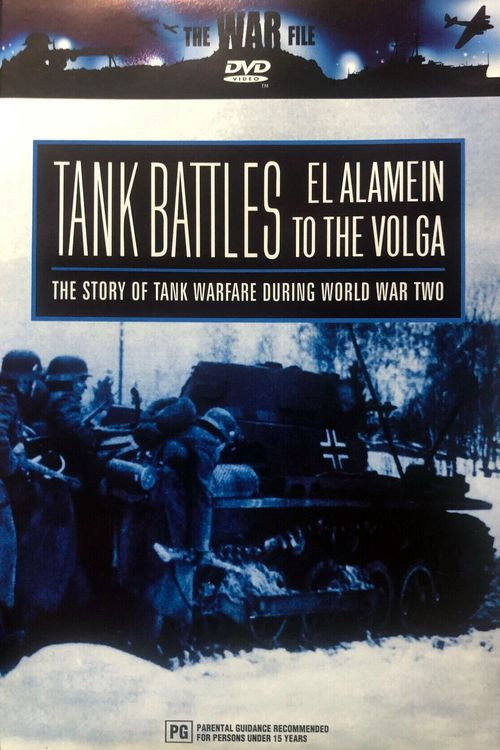 Póster de The War File: Tank Battles: El Alamein to the Volga