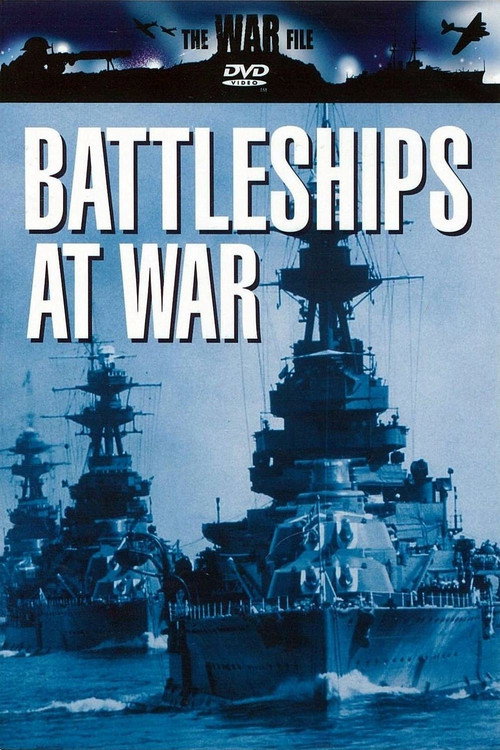 Póster de The War File: Battleships at War