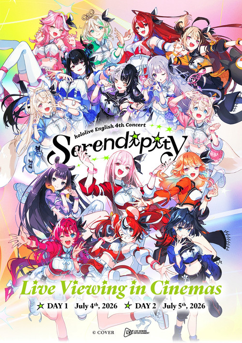 Póster de hololive English 4th Concert - Serendipity - Day 1