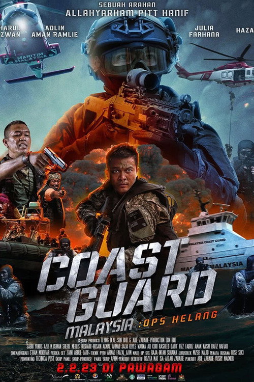 Póster de Sinopsis Coast Guard Malaysia: Ops Helang