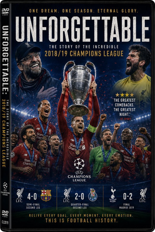 Póster de Unforgettable: The story of the incredible 2018/19 Champions League