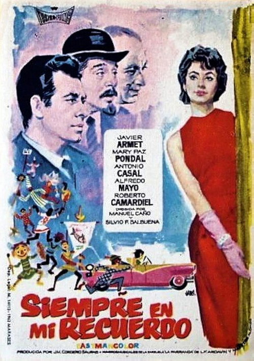 Póster de Siempre en mi recuerdo
