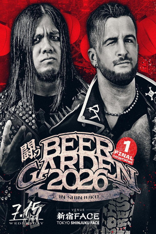 Póster de DDT Fighting Beer Garden 2026 in Shinjuku [FINAL COUNTDOWN 1]