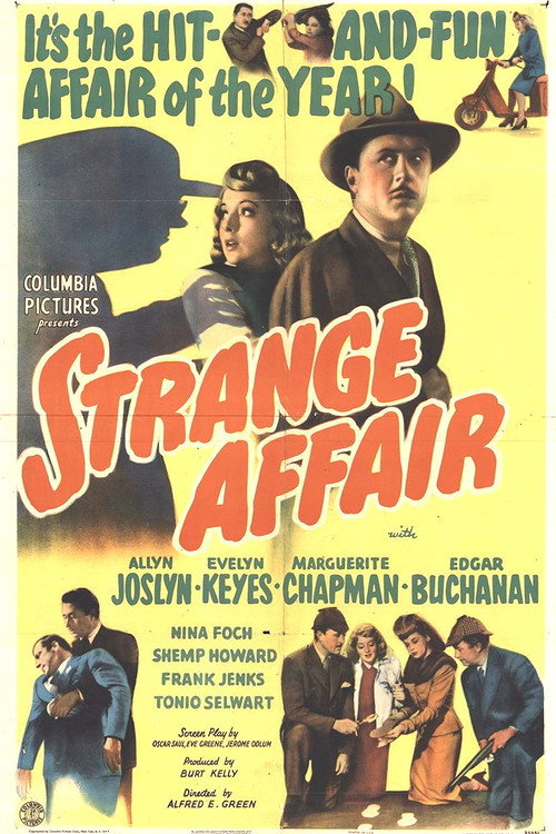Póster de Strange Affair