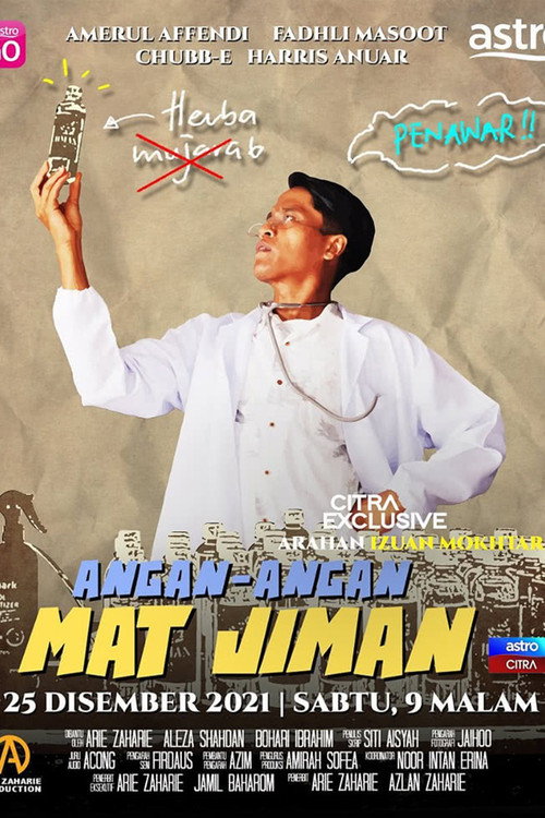 Póster de Angan-Angan Mat Jiman