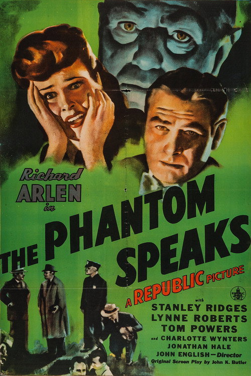 Póster de The Phantom Speaks