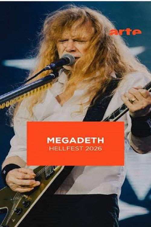 Póster de Megadeth - Hellfest 2026