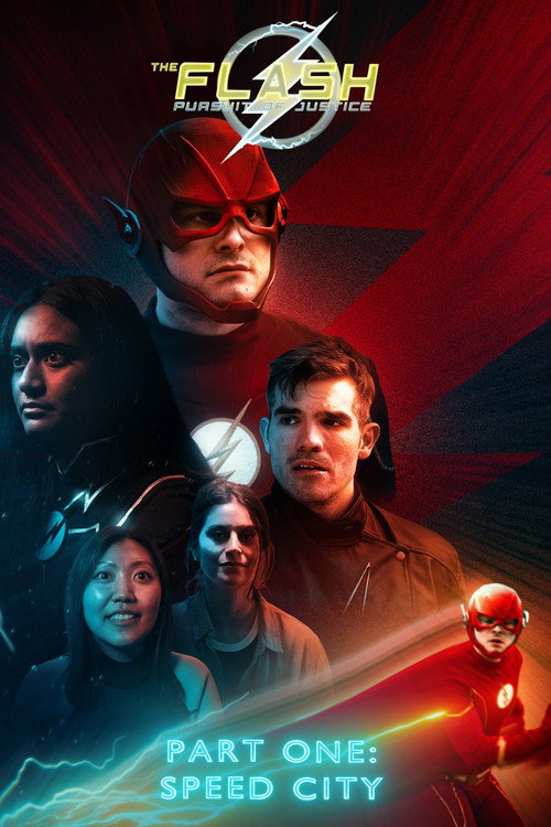 Póster de The Flash Pursuit of Justice Part One: Speed City