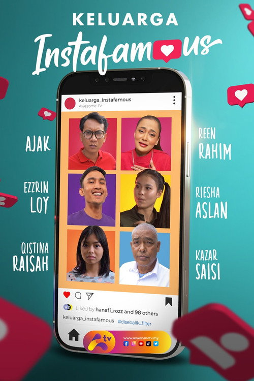 Póster de Keluarga Instafamous