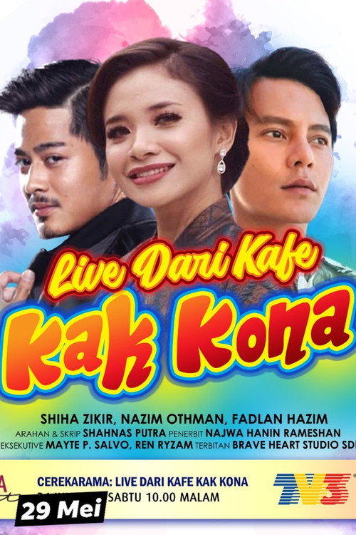Póster de Live Dari Kafe Kak Kona