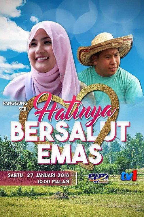 Póster de Hatinya Bersalut Emas
