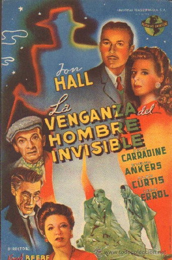 Póster de The Invisible Man's Revenge