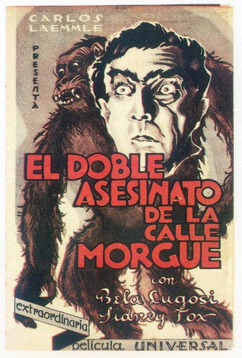Póster de Los crímenes de la calle Morgue
