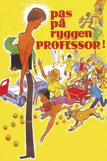 Póster de Pas på ryggen, professor!