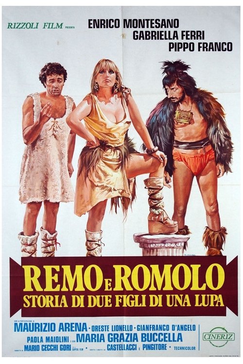 Póster de Remo e Romolo - Storia di due figli di una lupa