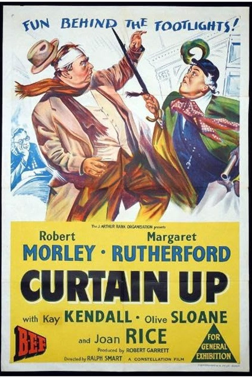 Póster de Curtain Up