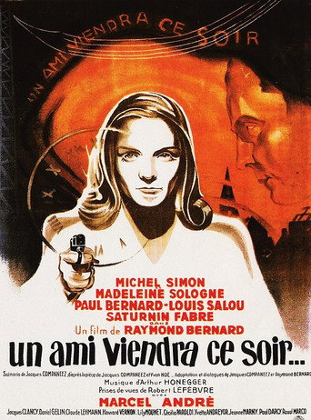 Póster de Un ami viendra ce soir...