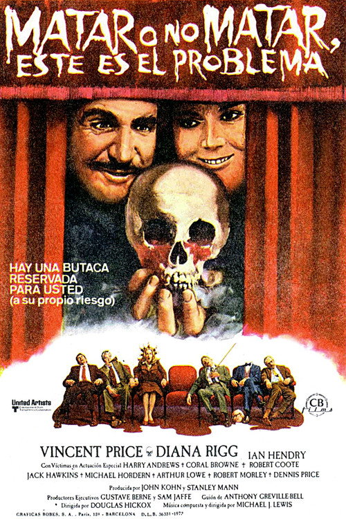 Póster de Theatre of Blood