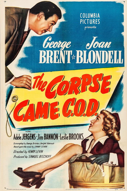 Póster de The Corpse Came C.O.D.