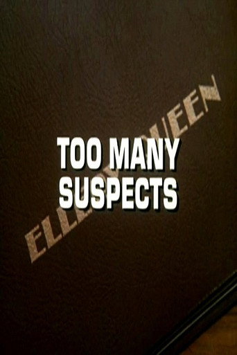Póster de Ellery Queen: Too Many Suspects