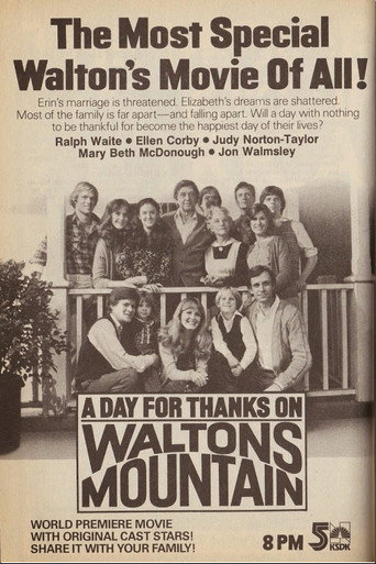 Póster de A Day for Thanks on Waltons Mountain