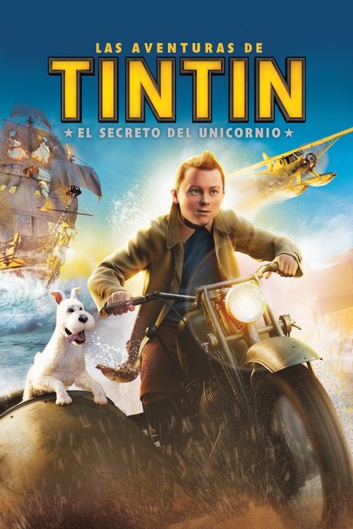 Póster de Las Aventuras de Tintín